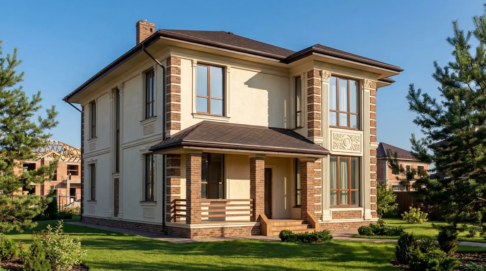 Двухэтажные дома — фото 30